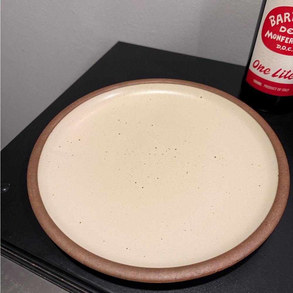 Panna Cotta Dinner Plates x2